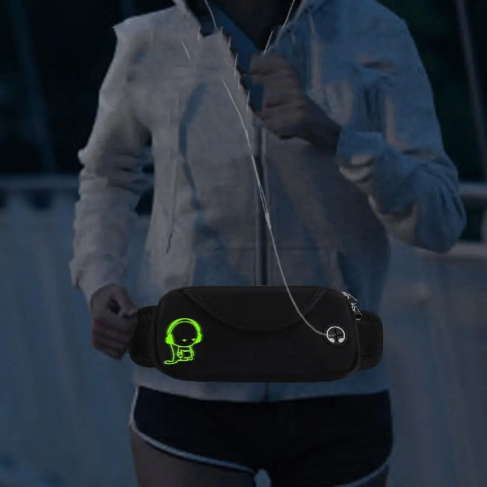 Waterproof Running Waist Bag Lightweight Invisible Marathon Jogging Bag Adjustable Portable Sports Fanny Pack 250526