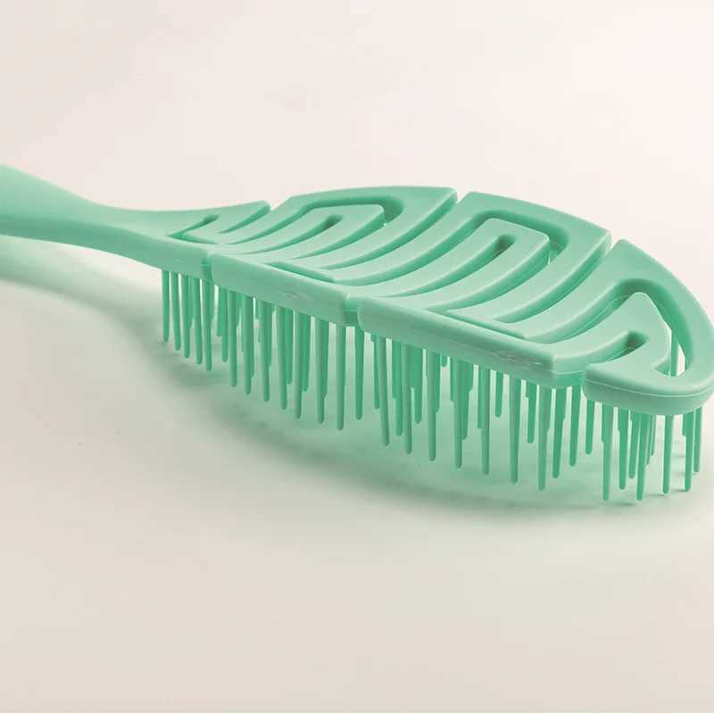 1pcs Wet Brush Comb Tool Barber Hair Brush Hair Styling Tools Anti Tangle Anti-static Head Massage Hairbrush Magic Comb R250526