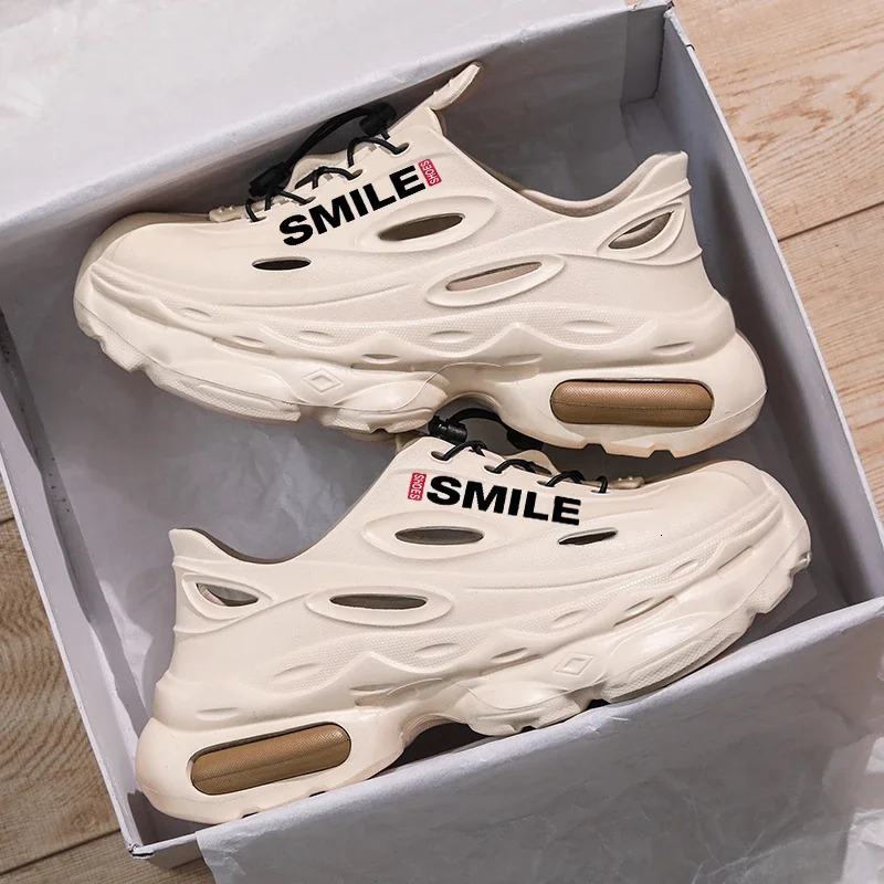 Mens Shoes Fashion Breathable Garden Summer Couple Sandals Nonslip Thick Bottom Outdoor Baotou Beach 250523BJ - view 4