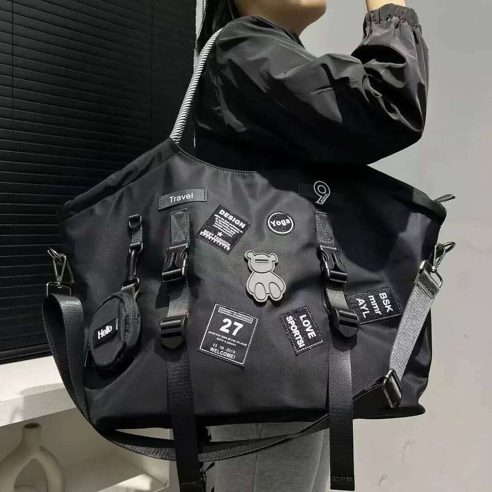 Women's Bags Designer Ladies' Fashionable Cloth Nylon Travel Shoulder Bag, Large Capacity, Lightweight, Multi Lock Casual Handbag