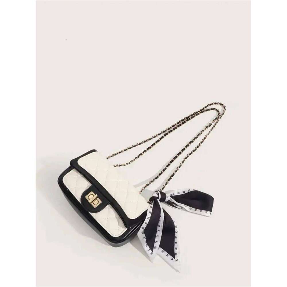 Women's Bags Designer High-Grade White Niche Texture Chain Female 2023 New Fashion Crossbody Bag