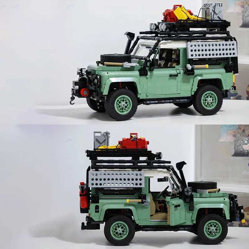 2336pcs Off-Road Defender Vehicle Car Building Blocks Supercar Model Bricks Toys Adult Kids Birthday Gifts Compatible 10317 M250526