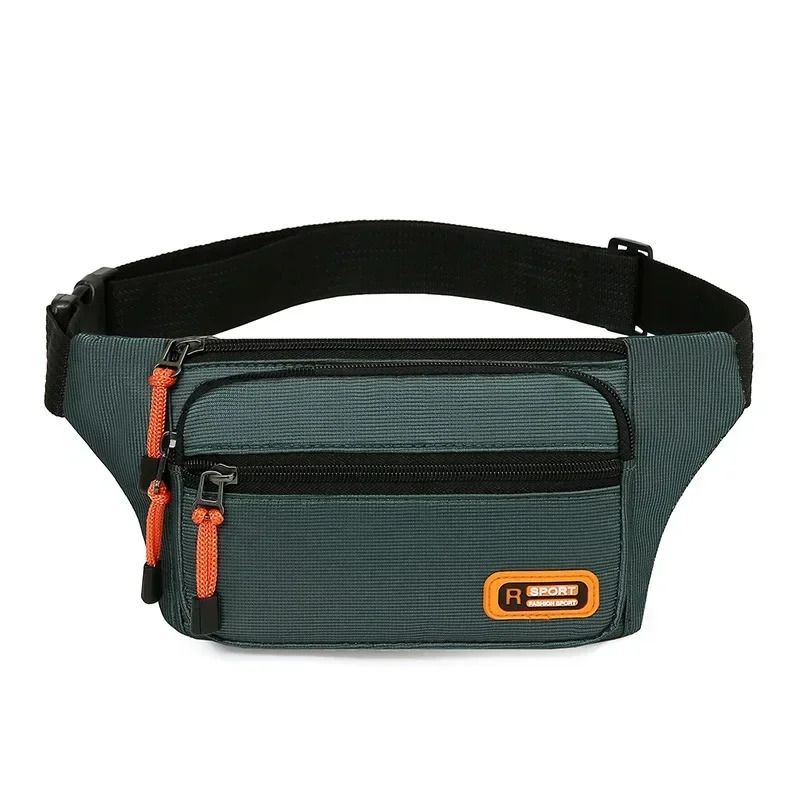 Multifunctional Mens Waist Bag Waterproof Running Chest Bag Phone Pouch Unisex Crossbody Bag Men Waist Packs Hip Belt Bags 250526