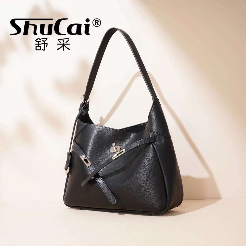 Cowhide Shoulder Crossbody Women s Bag Designer High Quality Simple Ladies Armpit Bags for Woman New bag
