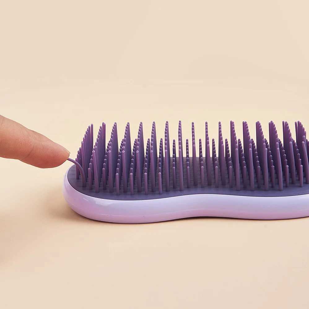 Massage Hair Comb Anti Detangling HairBrush Hair Styling Detangler Fast Blow Drying Curling Hair Brushes Comb Hairdressing Tools R250526