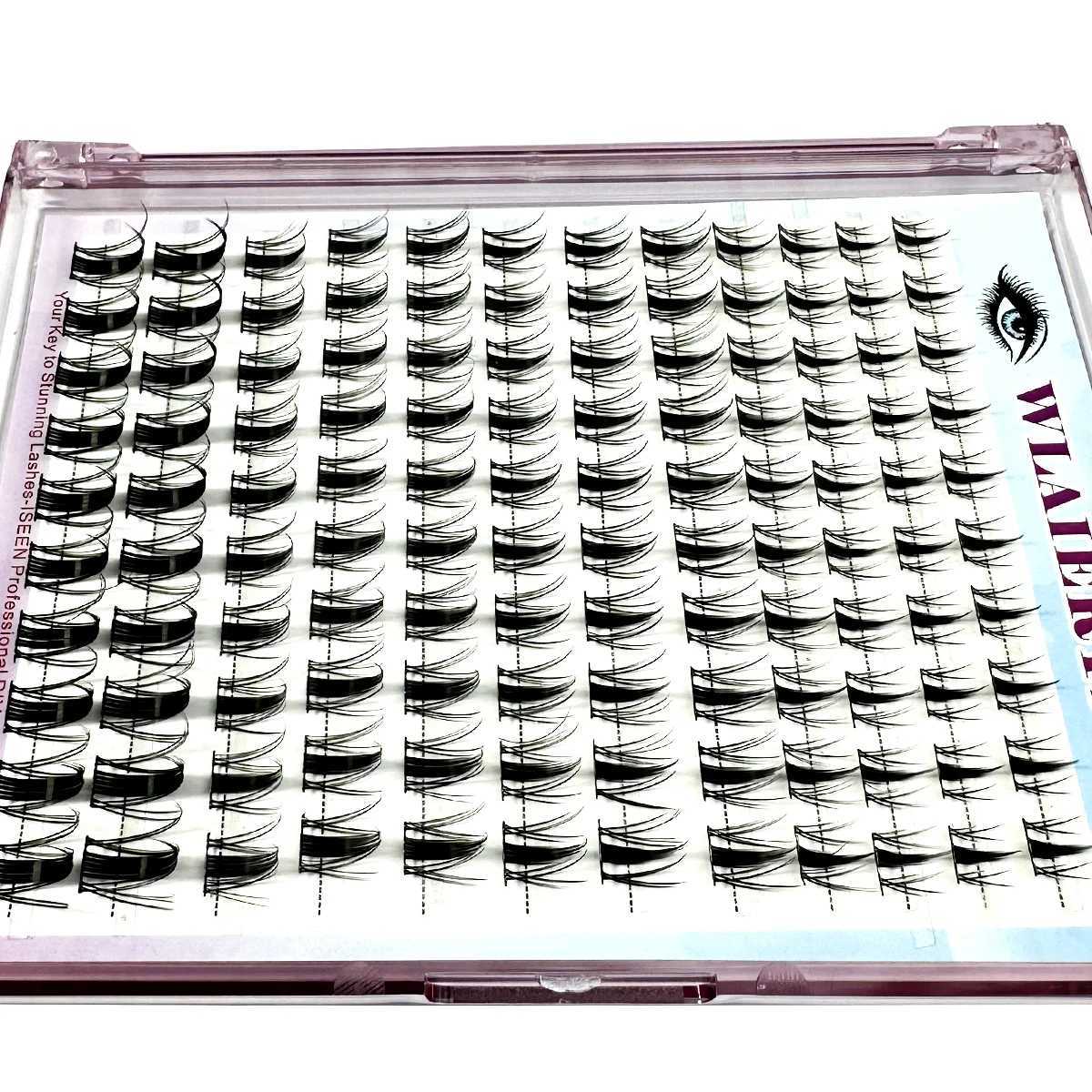 10 rows 8-16mm Individual Eyelashes Wholesale 10-12mm Cluster Lashes Natural Anime False Eyelashes Extension Makeup z250526WP0D