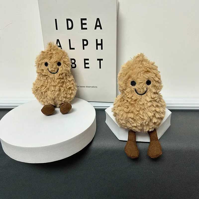 Peanut Pendant Keychain Bag Accessories Cute Peanut Doll Boys And Girls Holiday Girlfriends Gift WholesaleXJ250524