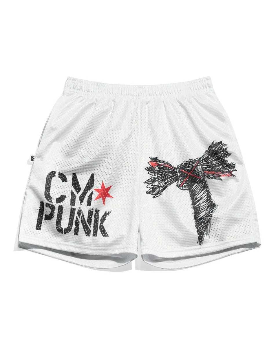 Fighting Training Sports Casual Shorts CM Punk Star Shorts Men Women Oversized Shorts Breathable Fast Dry 3D Printed ShortsT250526