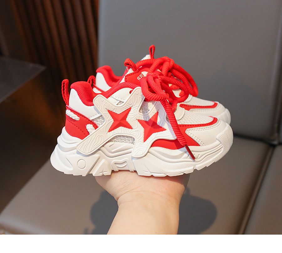 Children Sport Boy Anti Slip Soft Sole Basketball Shoes Girl Trendy Walking Winter Platform Height Increasing Littlesprouts Infant Comfortable Kids Sn