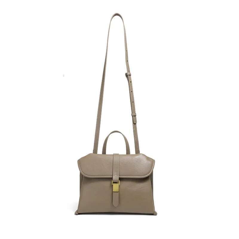 Jonlily Women Genuine Leather Shoulder Female Handbag Totes Casual Crossbody Small Daybag Commuter Bag Purse -Kg1846