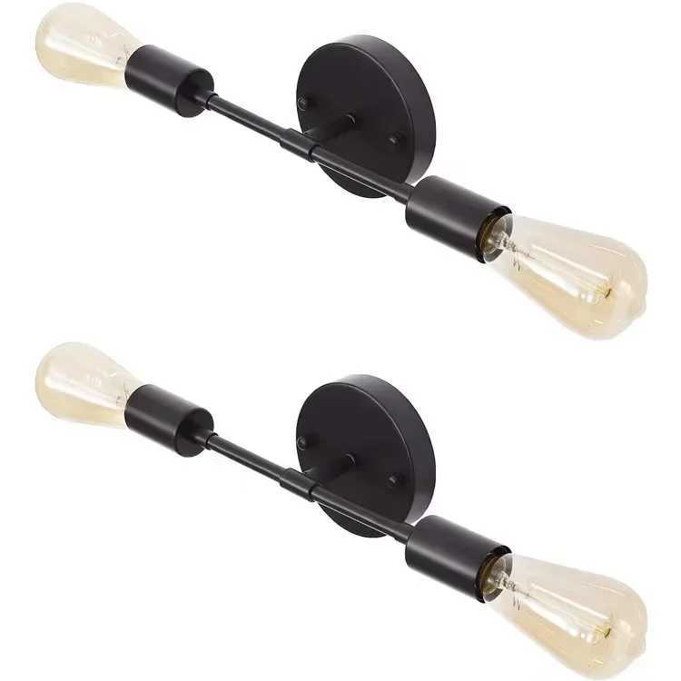 2 Heads Wall Lamps Modern Decor Wall Light Fixtures For Corridor Living Room Indoor Background Decoration Bedside Sconces LampXJ250526