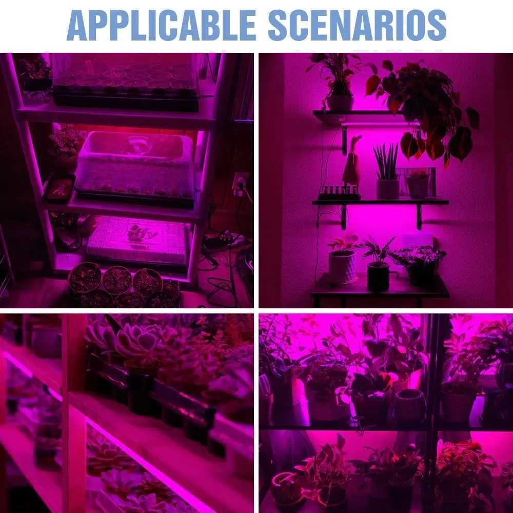 LED Grow Light Full Spectrum 5V USB Grow Light Strip LED Phyto Lamps For Plants Greenhouse Hydroponic Growing 0.5M 1M 2M 3MXJ250526