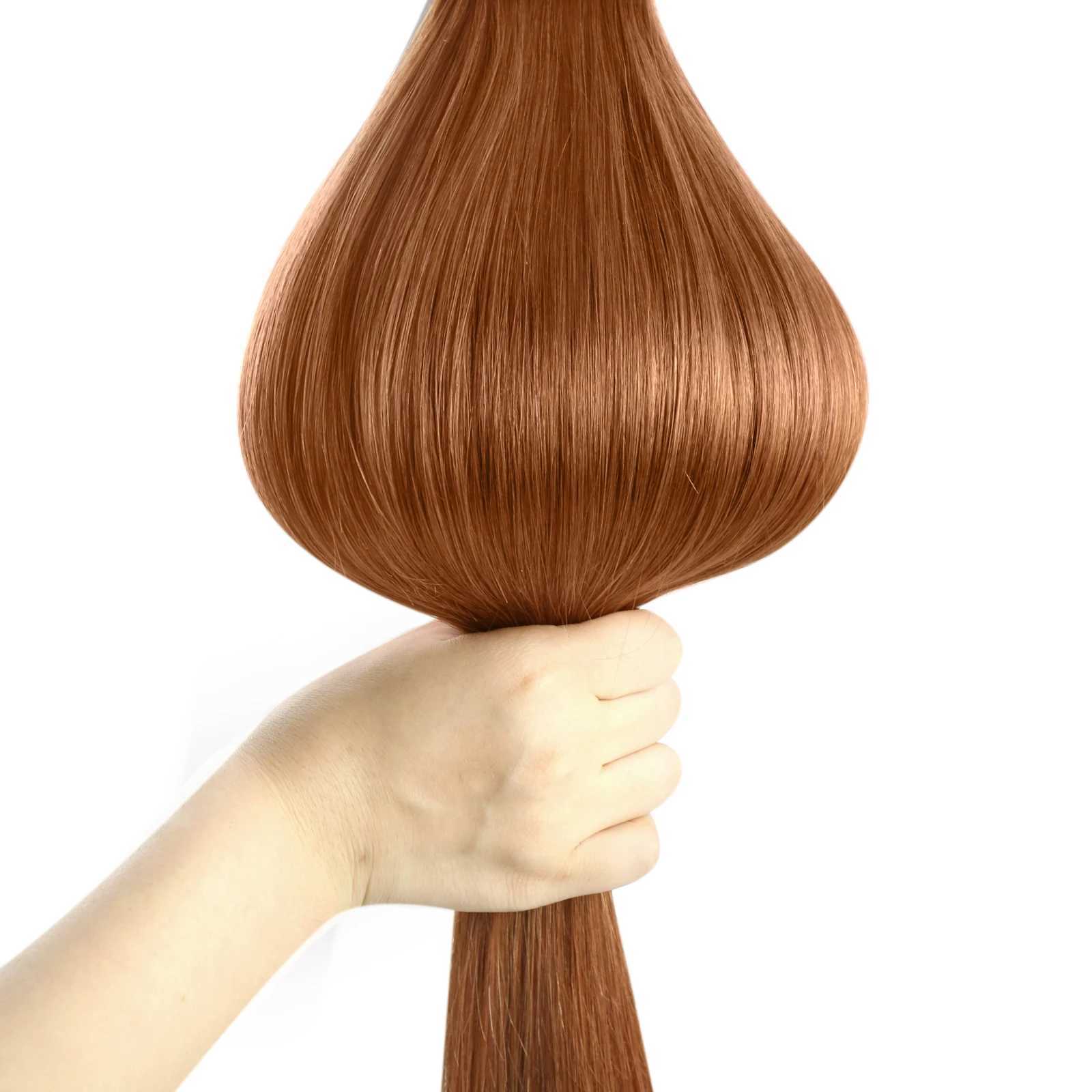 Ugeat Clip In Hair Extensions Human Hair Highlight Blonde Color Full Head Balayage Bralizian Hair 5Pcs 12inc for Salon Samples S25526