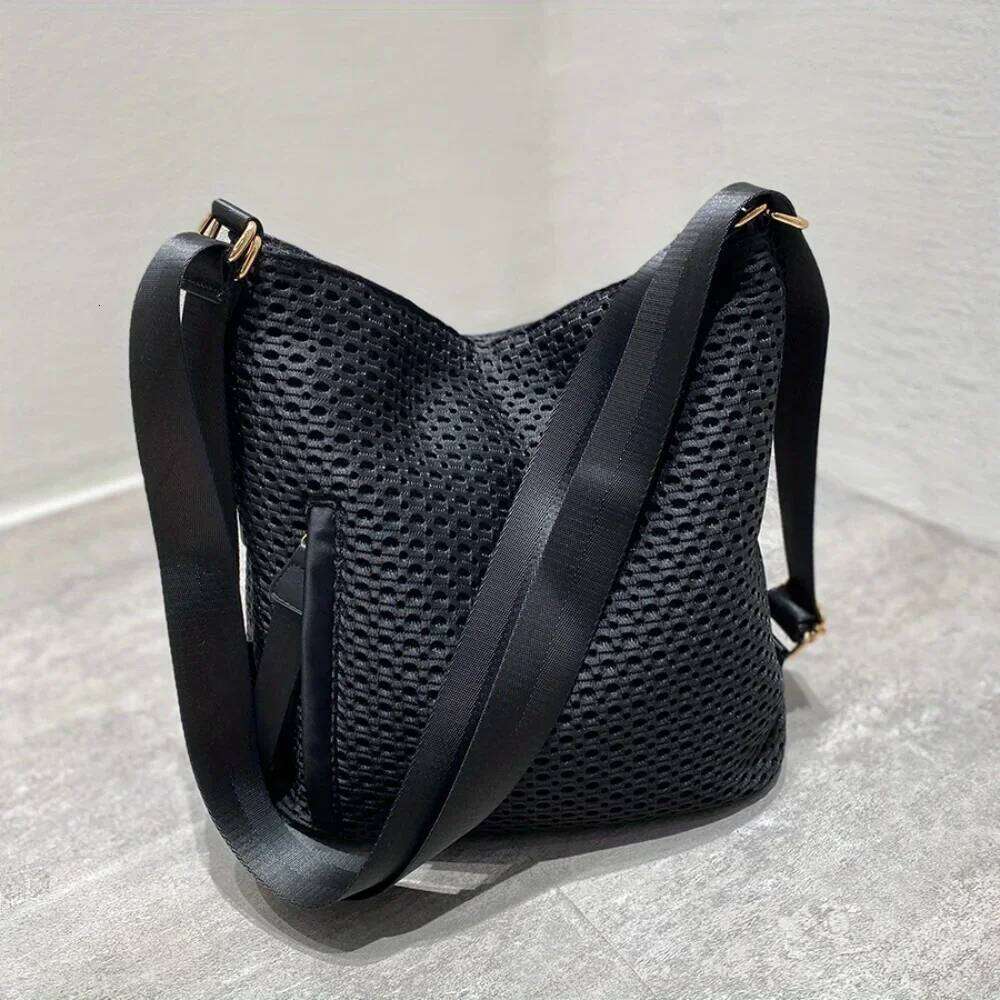 Women's Bags Designer Women's Multifunctional Oxford Cloth Fashion Mesh Shoulder Large Capacity Leisure Messenger Bag