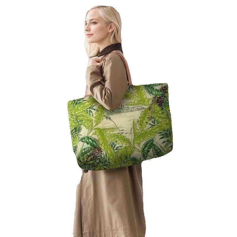 Designer Luxury Designer Luxury Customized Letter Design With Horizontal Stripe Personalized Printing Handbag Large Capacity Book Tote Women Commuter 