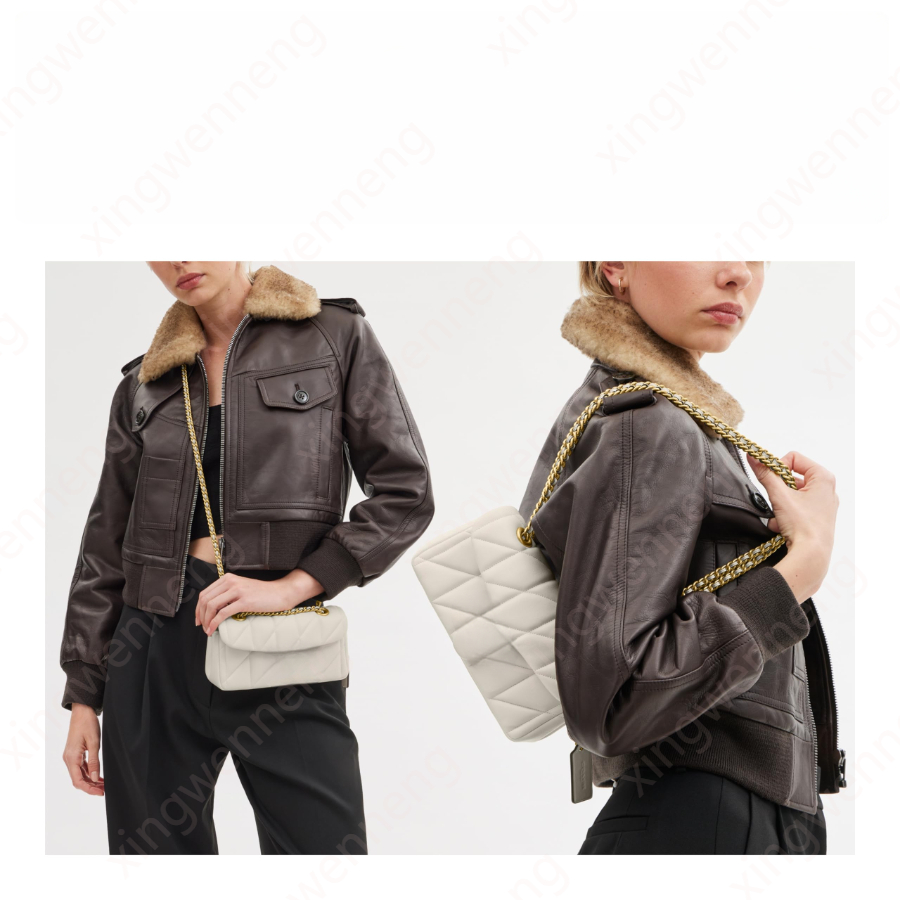 Designer 10A quality leather fashion Shoulder Quilted for Womens sacoche crossbody envelope bag Wallets Classic flap handbag