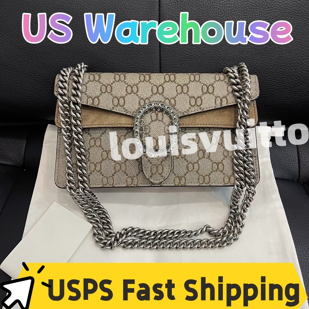 10A high quality Classic Luxury Chain designer bags crossbody purse designer women shoulder bag handbag Fashion Plaid Brand Wallet Vintage Brown Leather bag