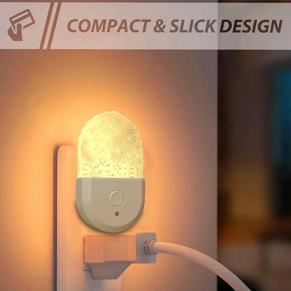 Bedside Lamp Night Light EU US Plug Eye Protection LED Mini Wall Lamp Kids Gift Use For Home Aisle Bedroom Living Room Baby FeedingXJ250526