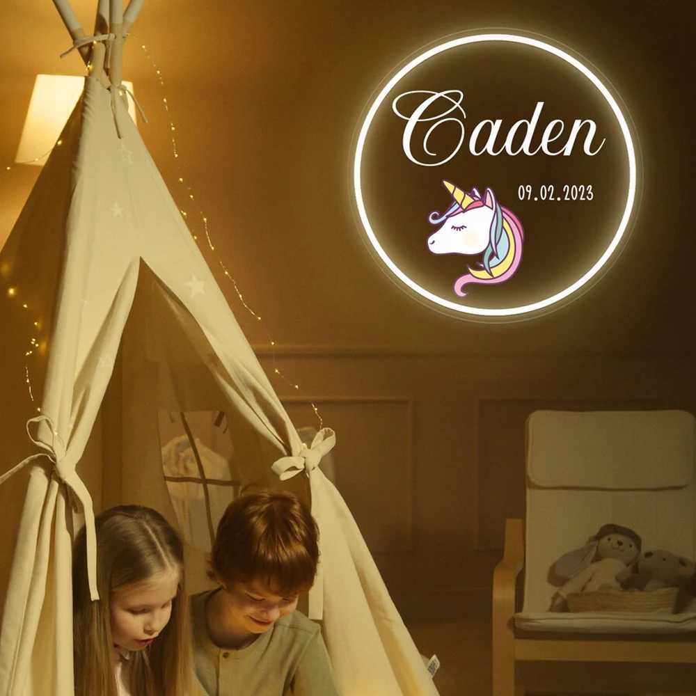 Custom UV Printing Acrylic Sign Neon Signboard Business Sign Neon Light Name Personalize Decor Office Door Wall Signs Gifts W250526