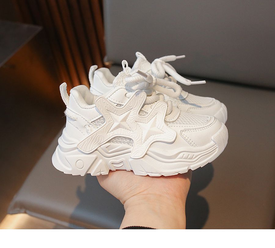 Children Sport Boy Anti Slip Soft Sole Basketball Shoes Girl Trendy Walking Winter Platform Height Increasing Littlesprouts Infant Comfortable Kids Sn