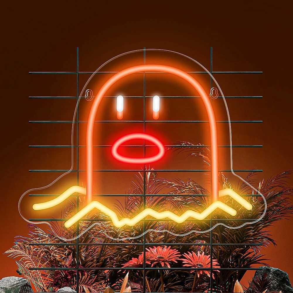 LIUNHO LED Lights for Room Neon Sign Night Lamp Decoration Bedroom USB Light Neon Hanging Atmosphere Night Light for Children W250526