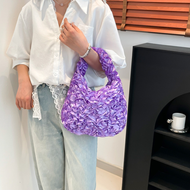 French Style Niche Headband Cloud Women New Crescent Dumpling Personality Fashion Handbag Shoulder Crossbody Bag