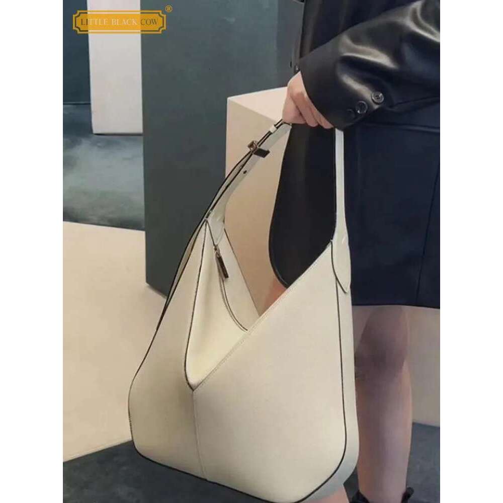 Women Soft Cow Split Leather Totes Handbag Office Ladies Elegant Underarm Bags New Fashion Casual Shoulder Bag Large Capacity bag