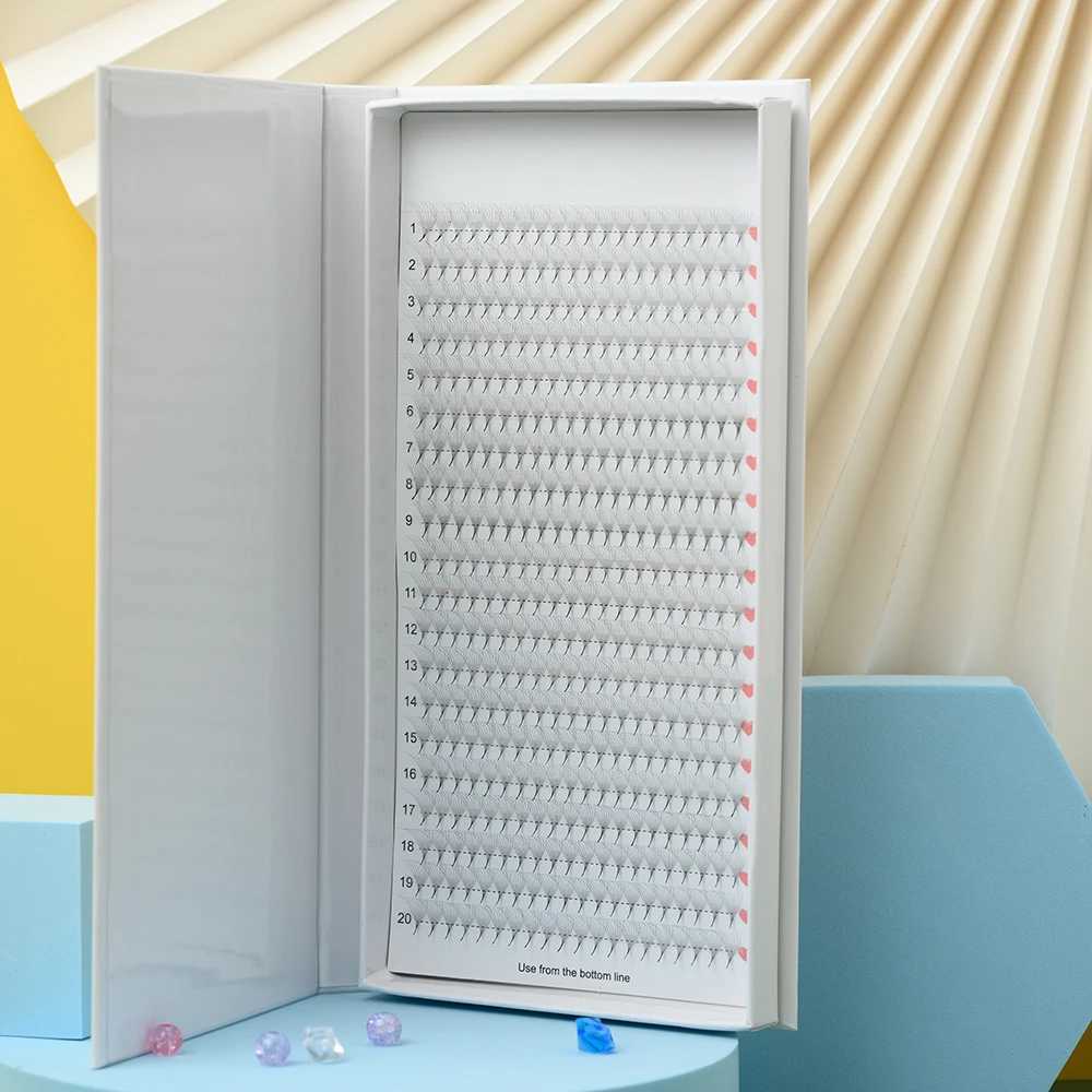 3D 8D 16D 20D Fluffy Pointy Base Promade Fans Lashes Extension Bulk Premade Wholesale False Eyelashes For Beauty Cosplay Eyelashes z250526P5JV