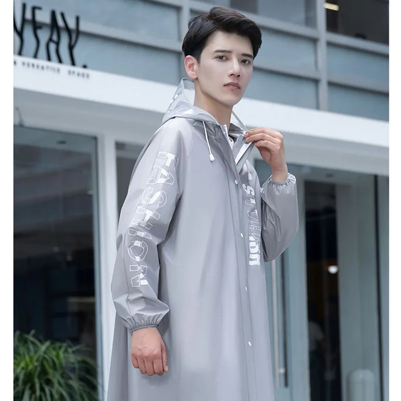Raincoat Mens Full Body Rainstorm Proof Long Raincoat Exclusive One-Piece Poncho For Adult Students 250520