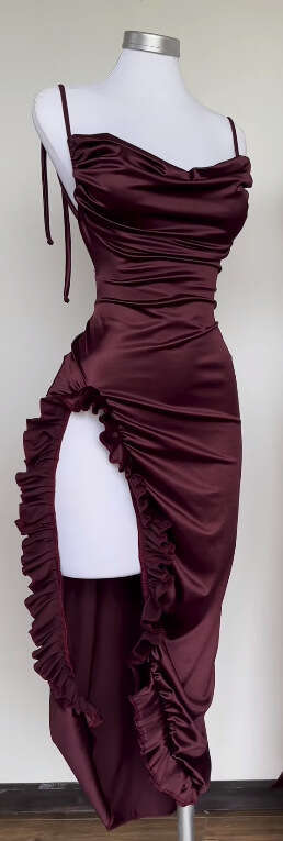 Backless Sexy Dress New Summer High End Y K Sexy Backless Strap Spicy Girl Dress Sexy Flowy Dresses
