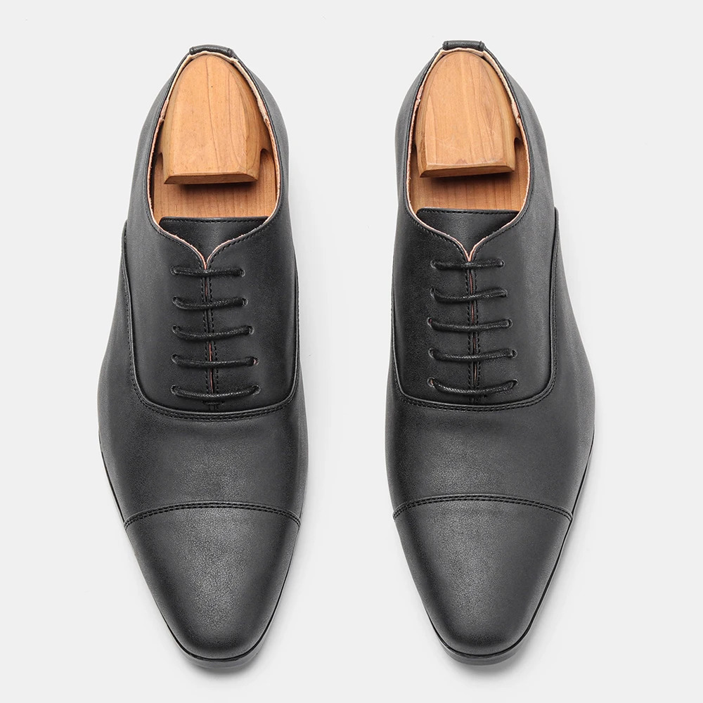 Comfortable Formal Mens Shoes Fashionable Oxford Gentlemens Social 250520