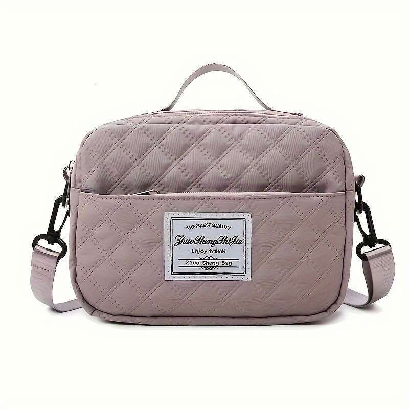 Business Trip Travel Outdoor with Independent Shoe Compartment, Mother-Daughter Diamond Pattern, Dry-Wet Separation Sports Handbag, Yoga Fitness Bag