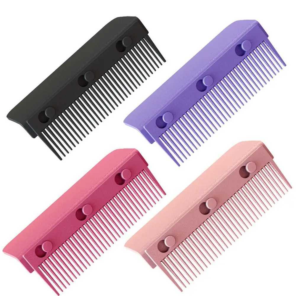 Flat Iron Comb Attachment Hair Straightener Comb Reusable Grip Comb Clip On Disassemble Washable Nimble Comb Hair Styling Tool R250526