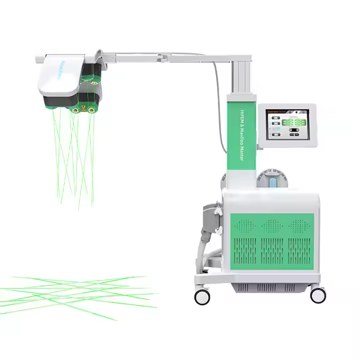 High Intensity EMS Muscle Stimulator for 18% Muscle Gain & Fat Apoptosis