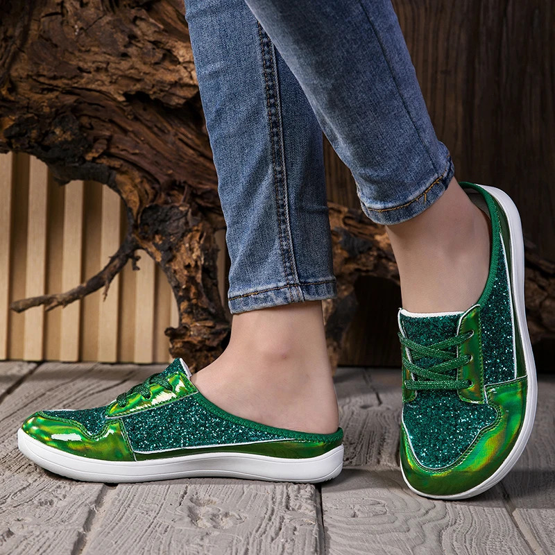 Womens Wide Head Half Slippers Fashion Punk Style Large Sports Cool Sizes 3642 250526BJ - view 3