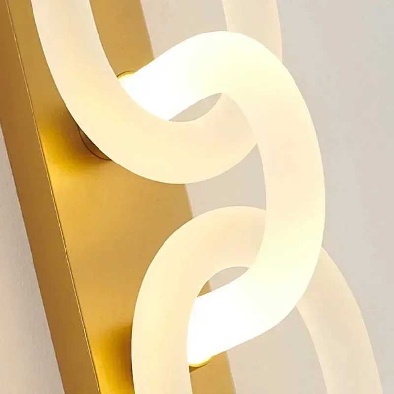 Acrylic Double Head Wall Lamp Modern LED Wall Lamp Light Living Room Bedroom Corridor Hotel Bedside Decorative LightXJ250526