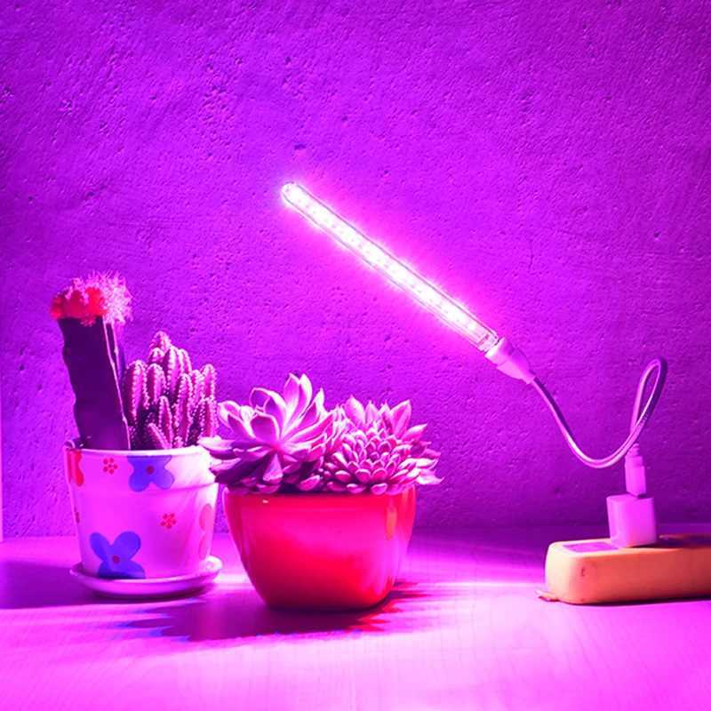USB LED Grow Light Full Spectrum 10W DC 5V For Plant Lighting Phyto LampXJ250526