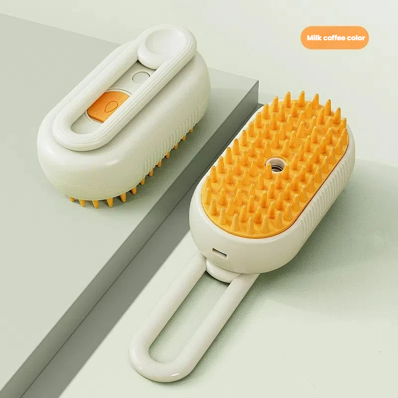 No Irritation Dog Cat Grooming Set: Tangle-Free Mist Bottle Plus Precision Brushes
