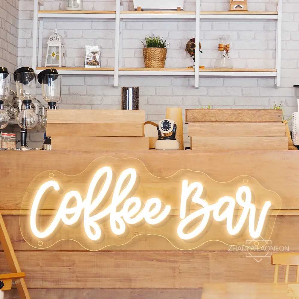 Coffee Neon LED Sign Restaurant Cafe Neon Light Sign USB Wall Coffee Shops Decor Open Pantry Bars Cafe Decoration Neon Lights W250526