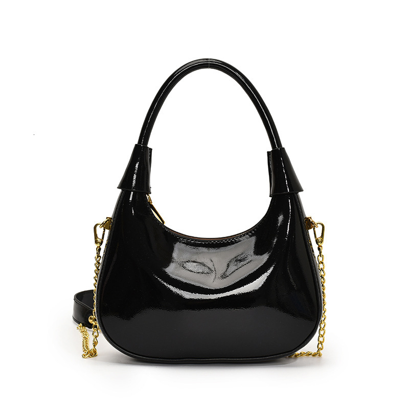 2025 New Oil Wax Leather Handbag for Women, Niche Light Luxury Underarm Bag, High-end Versatile Simple Shoulder Bag