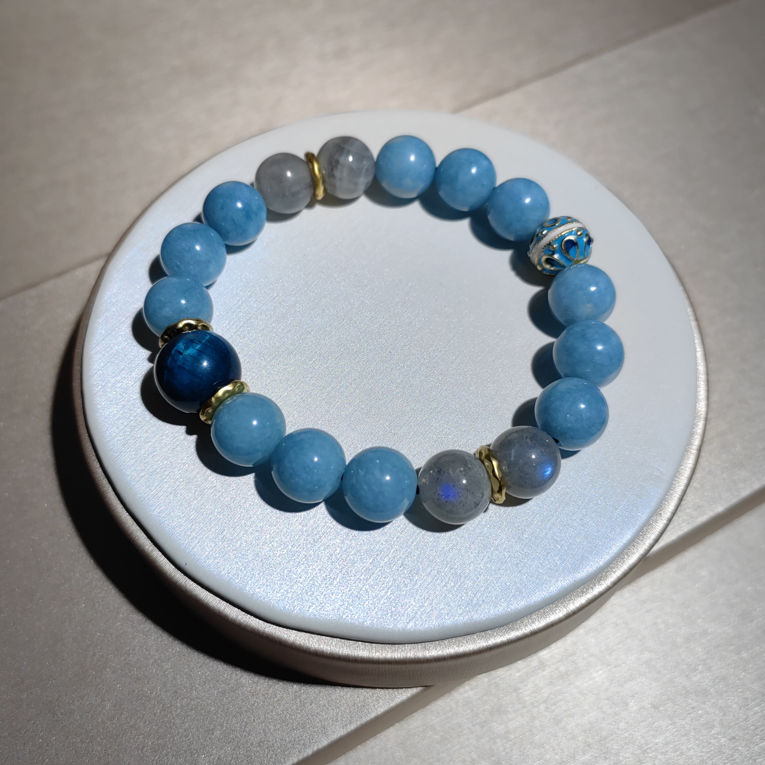 Elegant Healer's Talisman Necklace - Genuine Pentacle Design & Soothing Pink Stones