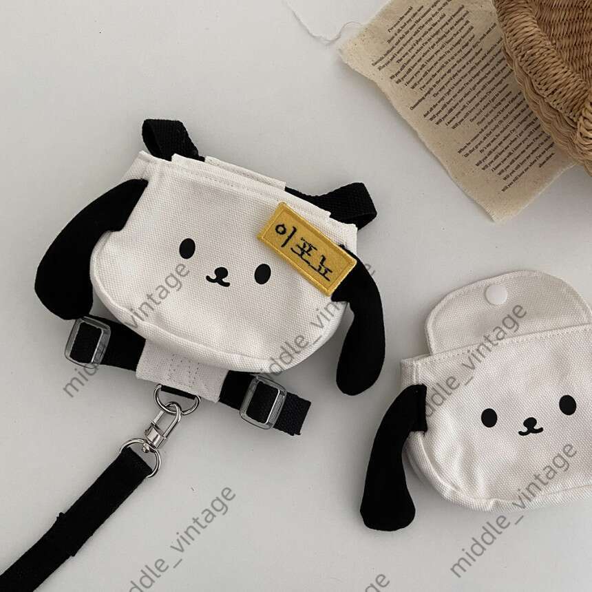 With Traction Rope Ins Style Puppy Cat Outdoor Pet Backpack School Poop Snack Bag Teddy Bichon Pomeranian