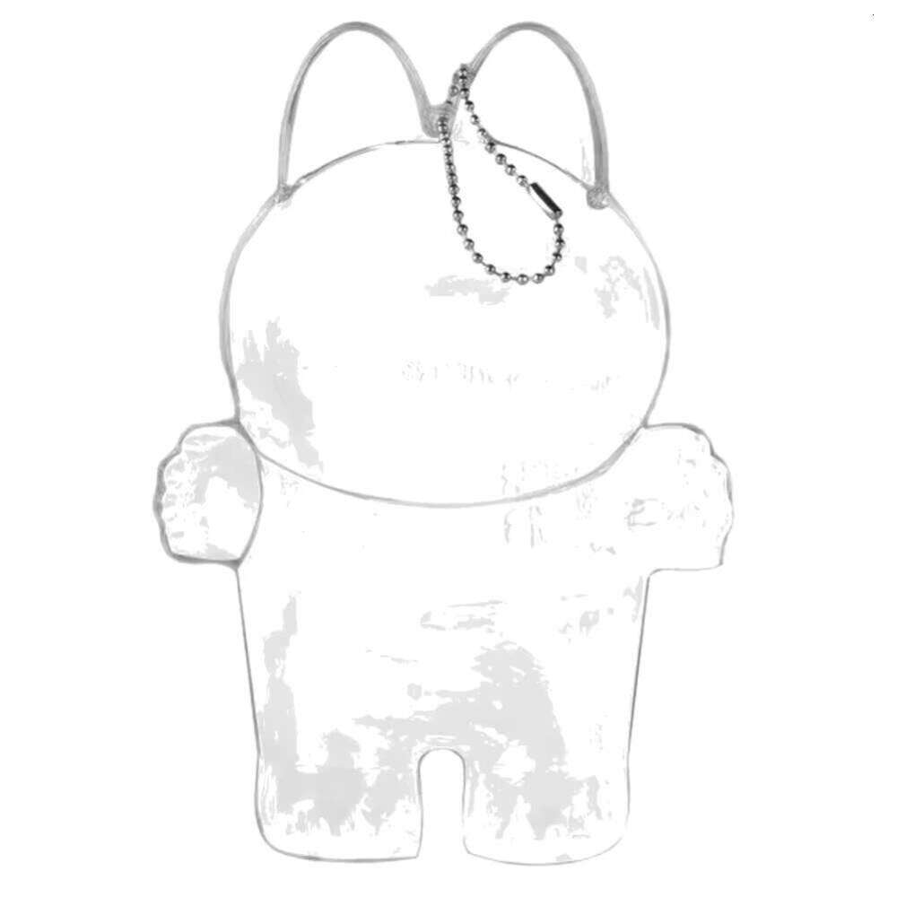Free shipping DHGadgets Labubu Blind Transparent Protective Case Thickened Dustproof Bag Pendant Accessories Vinyl Doll Storage Box