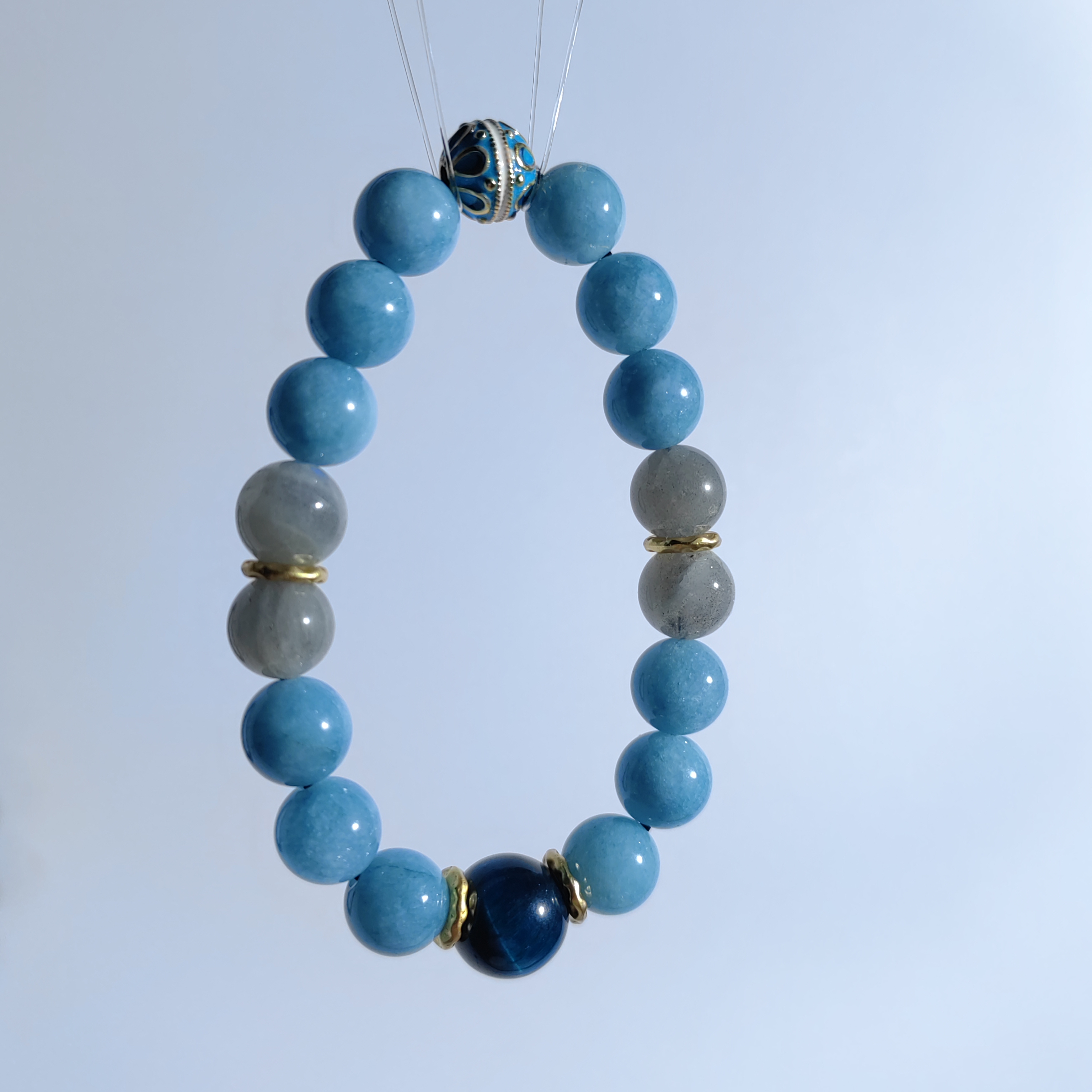 Elegant Healer's Talisman Necklace - Genuine Pentacle Design & Soothing Pink Stones