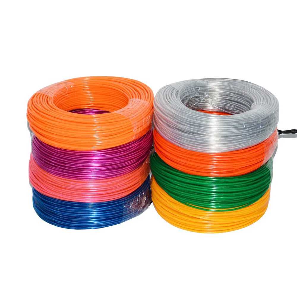 Flexible Neon Light 1M/2M/3M/5M EL Wire Led Neon Dance Party Atmosphere Decor Lamp RopeTube Waterproof Multicolor Led Strip Red W250526