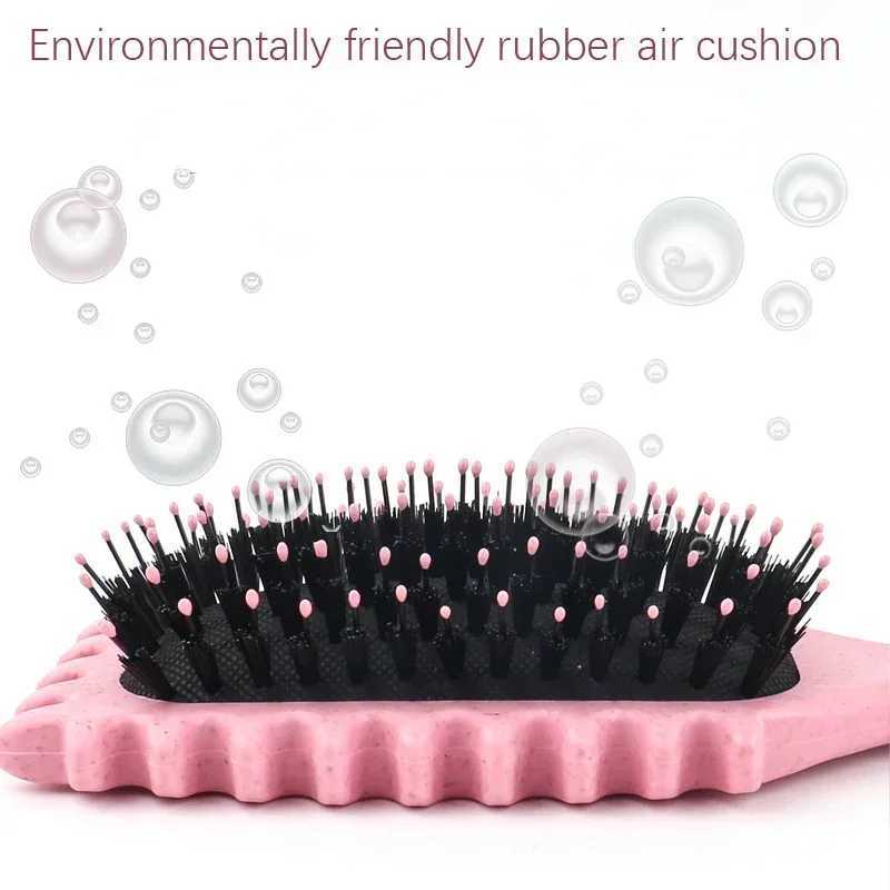 Womens Hair Comb Hollow Shaped Curly Hair Comb Multi Functional Scalp Massage And Anti-static Fluffy Hair Brush Hairstyle Tools R250526