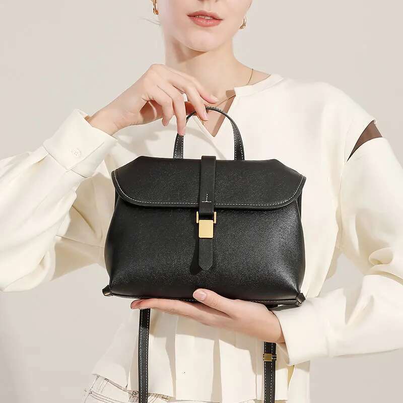 Genuine Leather Women's Handbags Designer 2025 Trend Women Shoulder Bags High Quality Cowhide Crossbody Messenger Bag