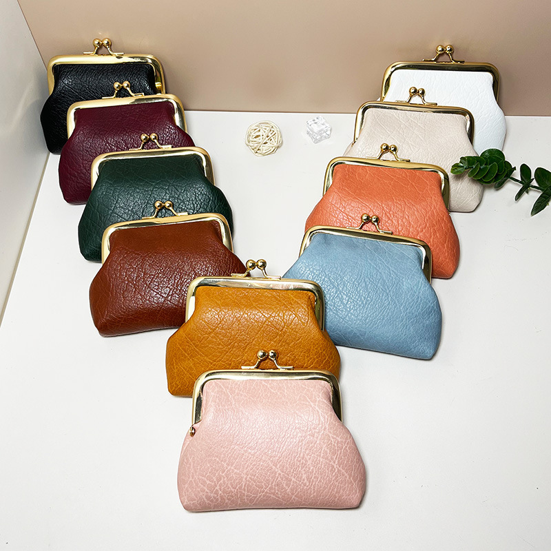 Mini Women s Short Wallet Buckle Candy fashion colored Coin Wallet Designer Fashionable Men s Keybag Fashionable fashion Women s Mini Wallet