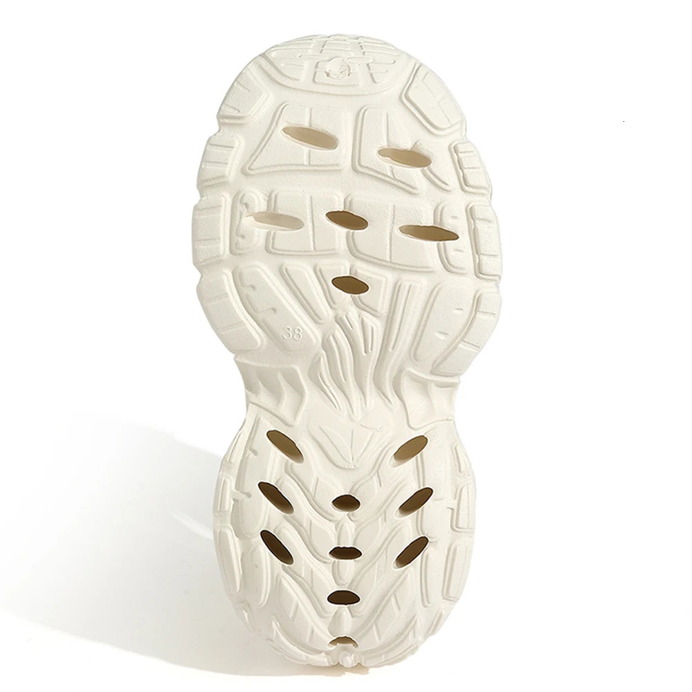 BASATU Hollow Out Breathable Chunky Sneakers Women Summer Fashion Platform Sports Shoes Non Slip Thick Sole Vulcanized Shoes 250526