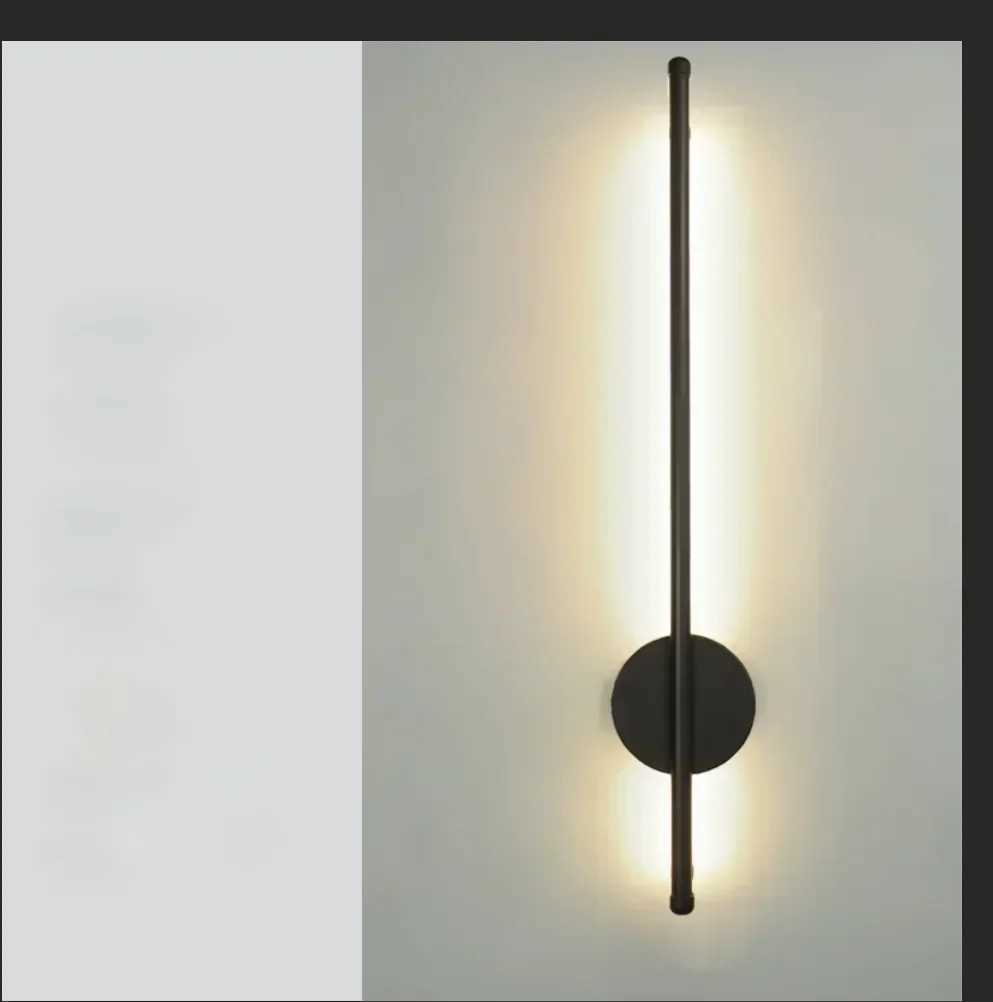 LED Rechargeable Wall Light Wireless Internal Wall Sconce 50 80cm Dimming For Living Room Sofa Beside Bedroom Wall Decor LampXJ250526